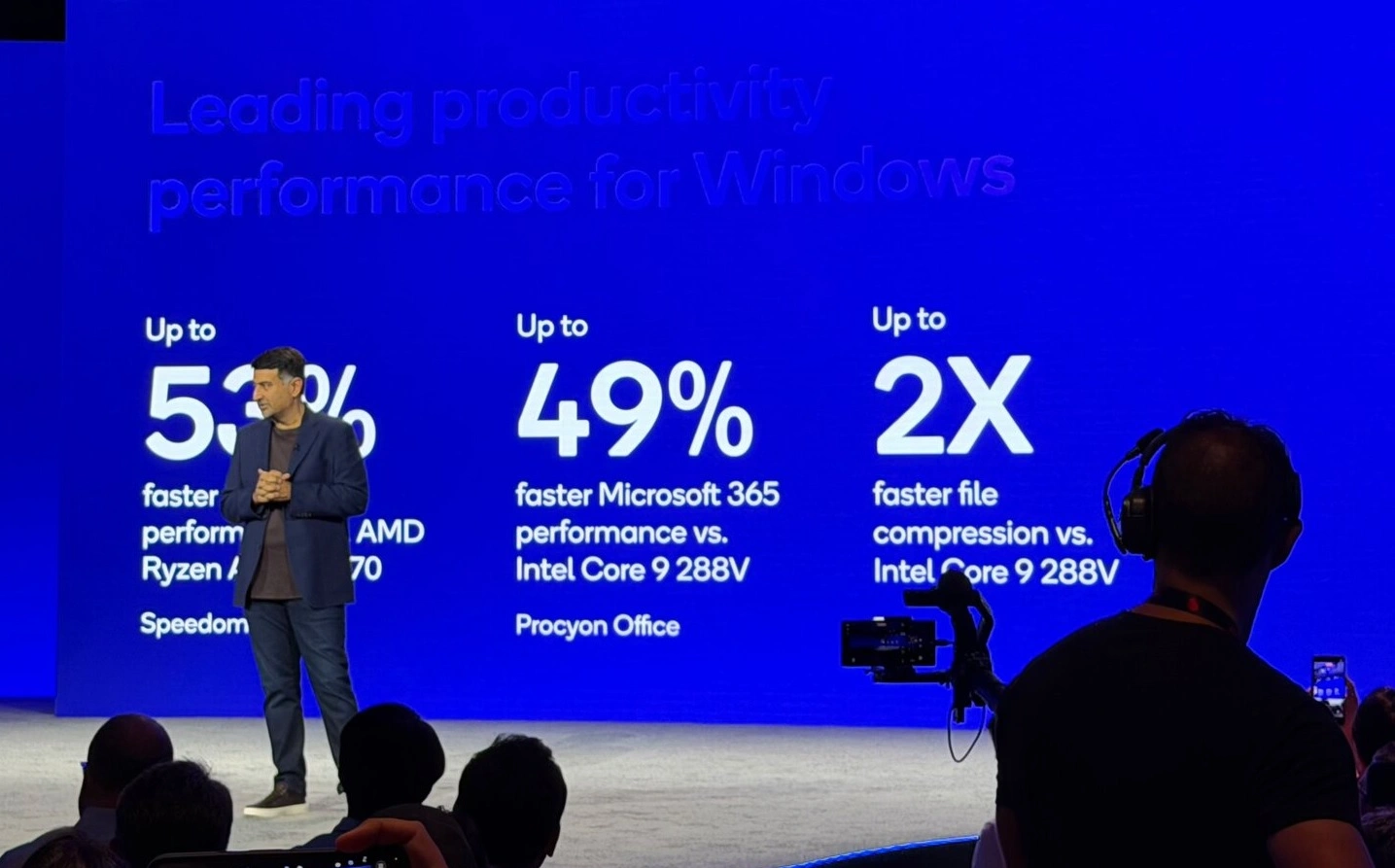 Qualcomm、Snapdragon X EliteがIntelとAMDのモバイルCPUを性能と効率性で大幅に上回ると発表
