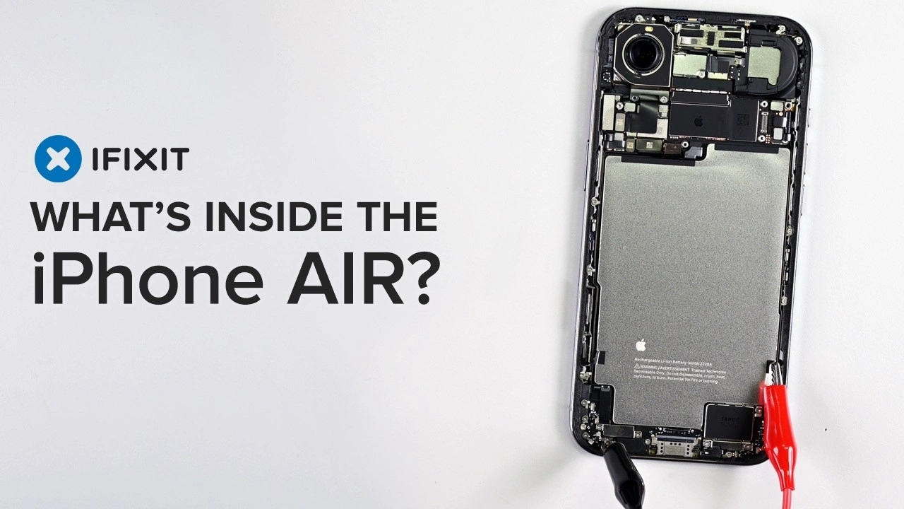 iFixit、薄型iPhone Airの修理容易性に10点満点中7点と評価
