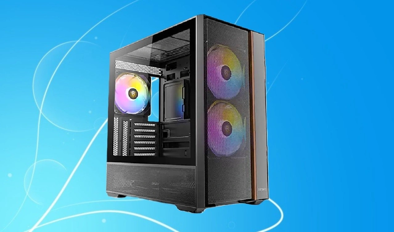 Antec、電源ユニット前面配置と効率的な冷却システムを特徴とするFLUX REARケースを発表