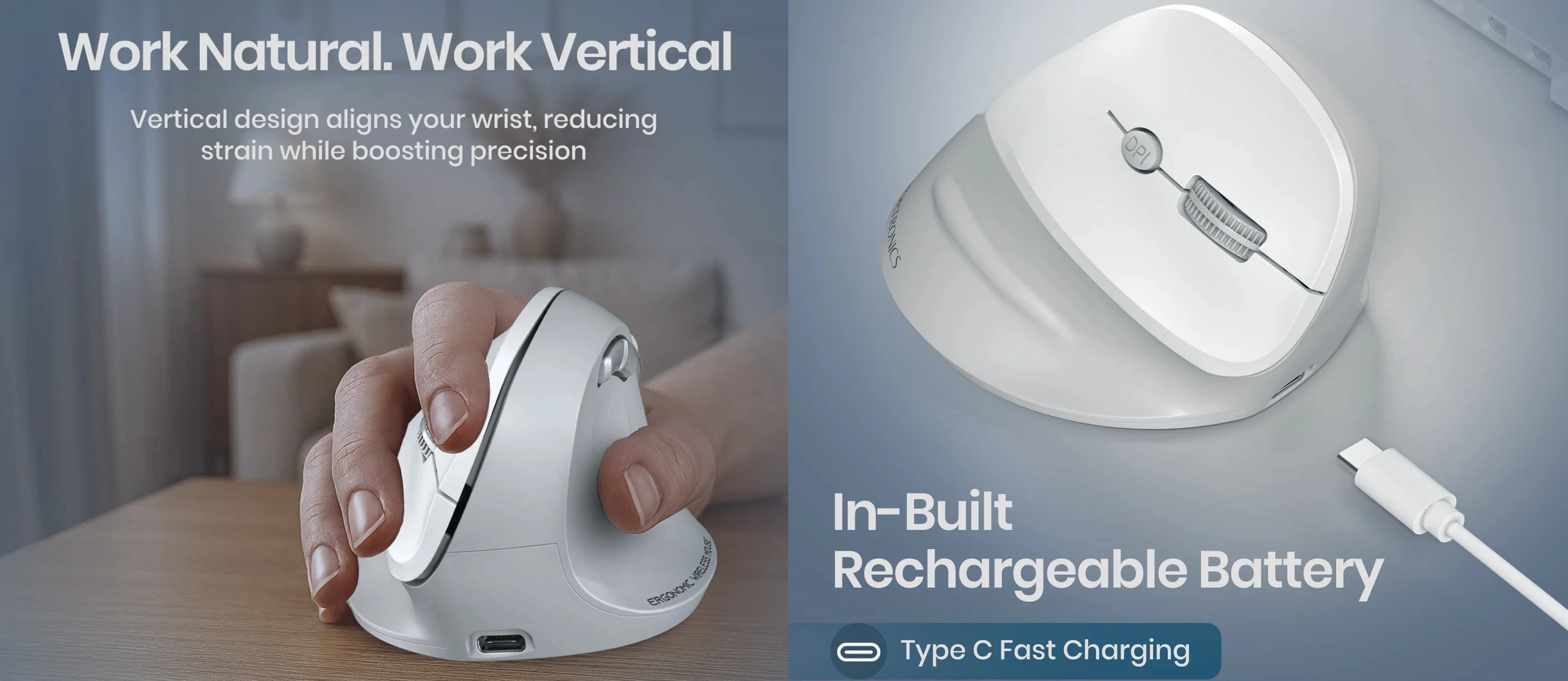 Portronics、10ドルの縦型マウス「Toad Ergo 4」を発売