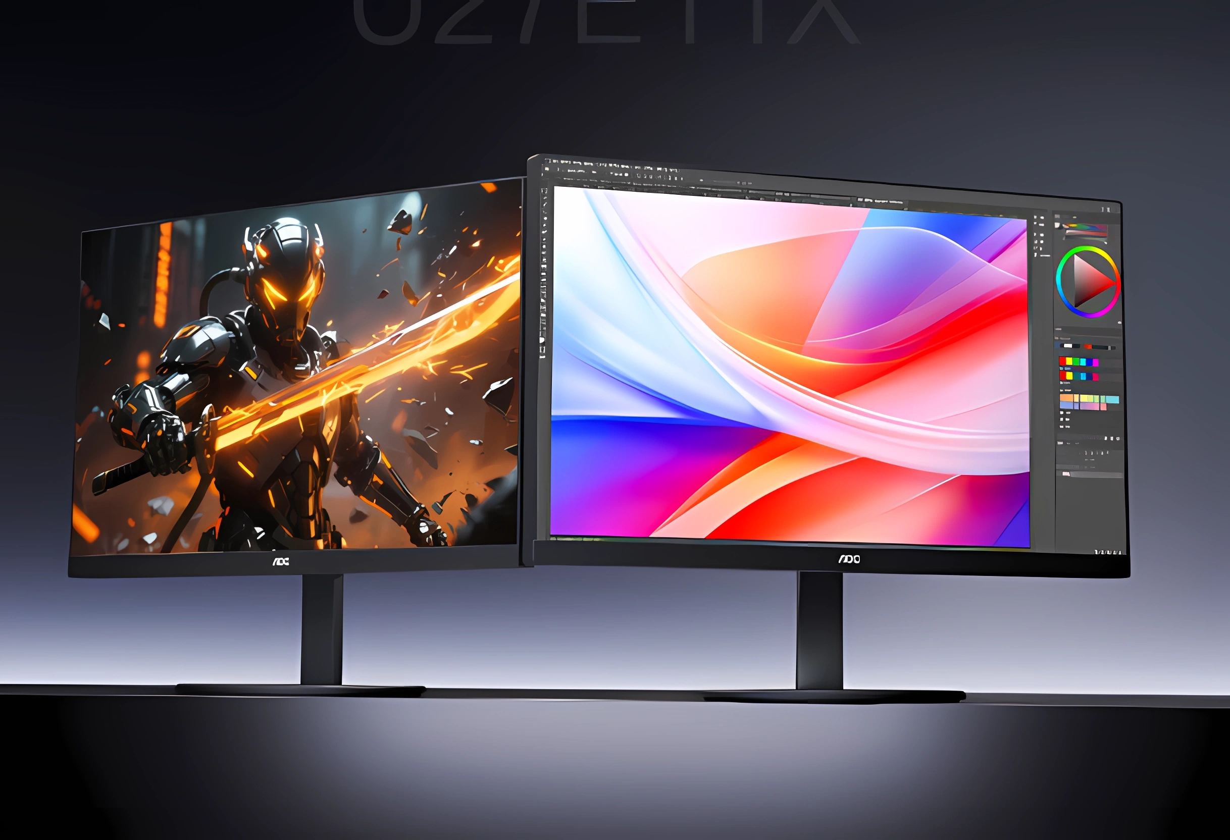 AOC、4K 144HzとFHD 288Hzの切り替えが可能な27インチIPSモニター「U27E11X」を発売