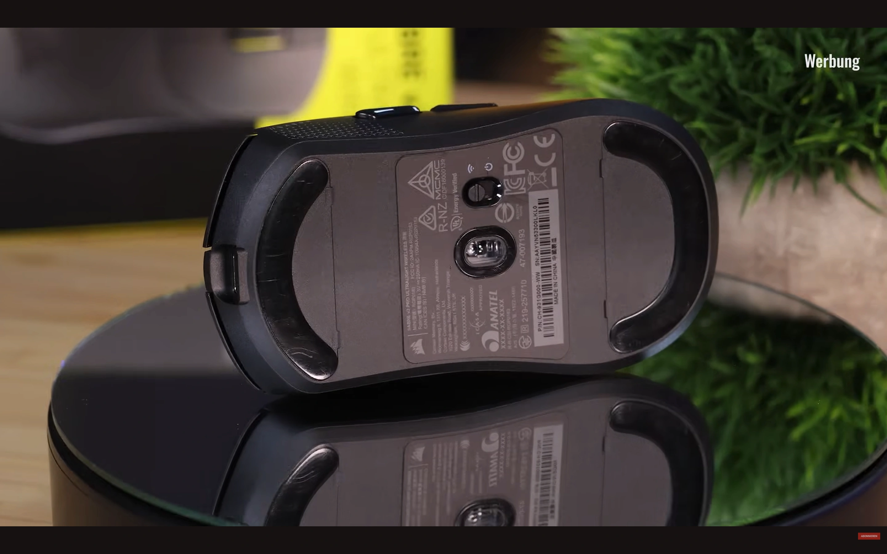 ドイツのPCGHが軽量ゲーミングマウス「Corsair Sabre V2 Pro」のレビューを公開