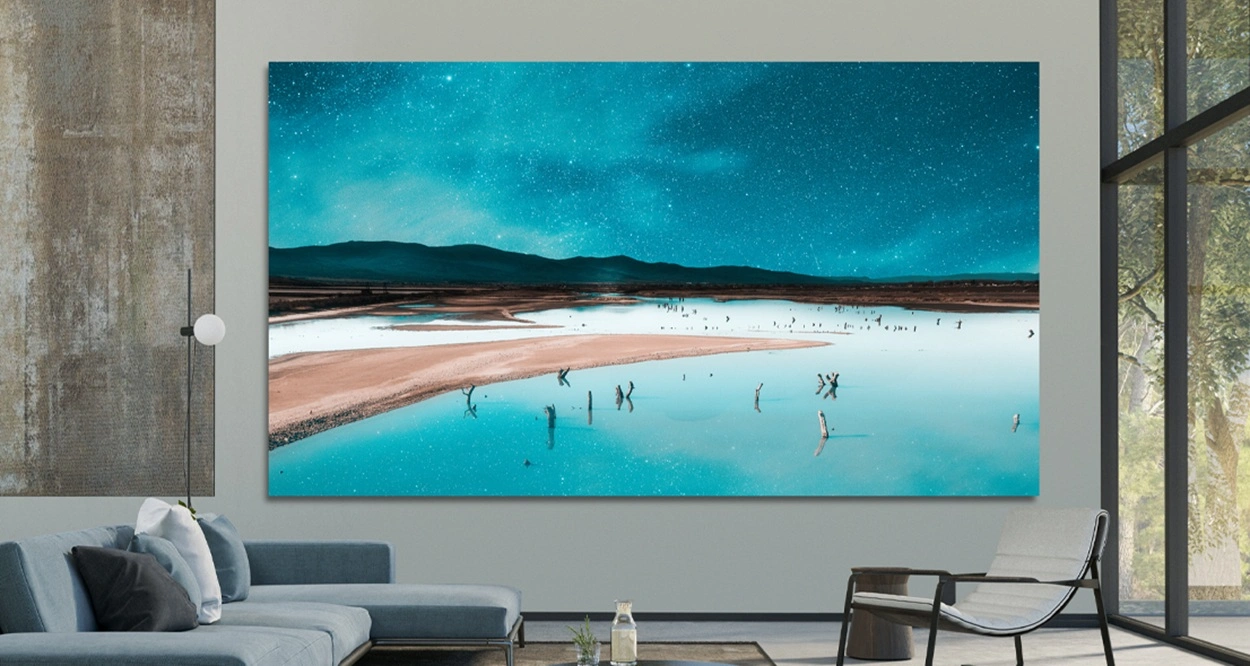 LG、136型大型マイクロLEDディスプレイを発表