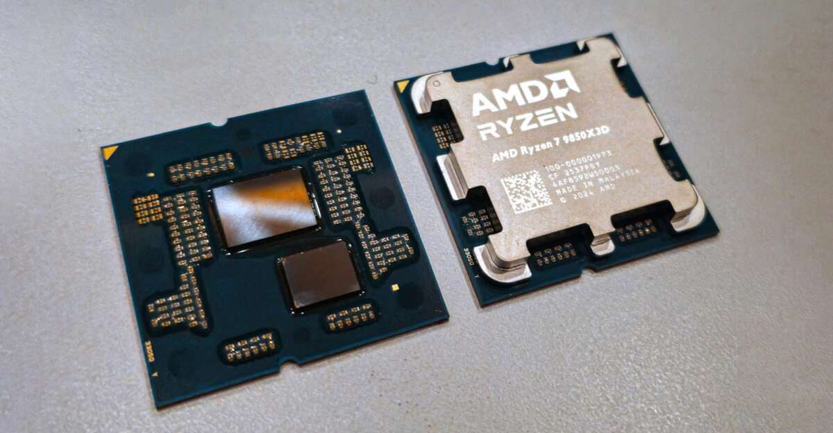 Ryzen 7 9850X3Dの詳細画像がインターネット上に流出
