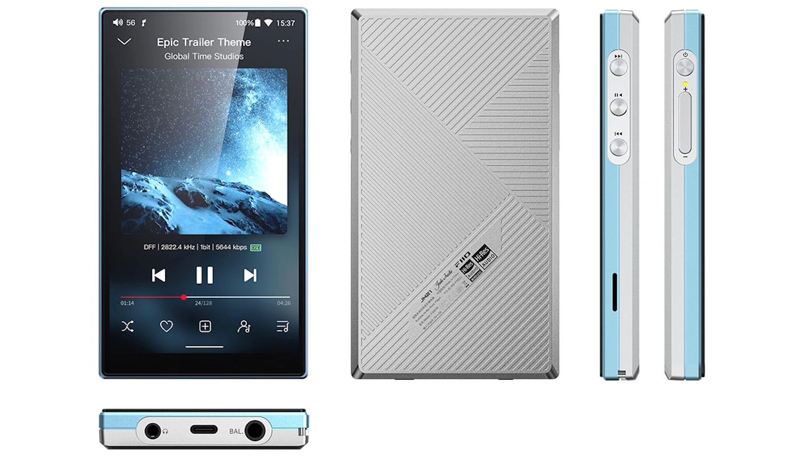 Fiio、ハイレゾ対応の携帯型プレーヤー「JM21 2026」を発表