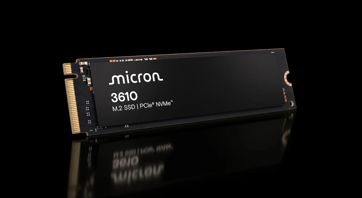 マイクロン、次世代QLCを採用したPCIe Gen5 SSD「3610 NVMe」を発表