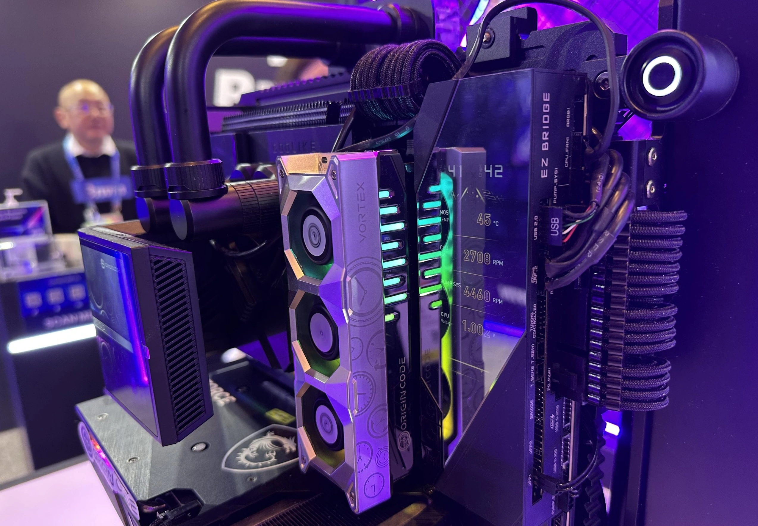 オリジンコード、3ファン冷却を搭載したDDR5メモリ「Vortex」を発表