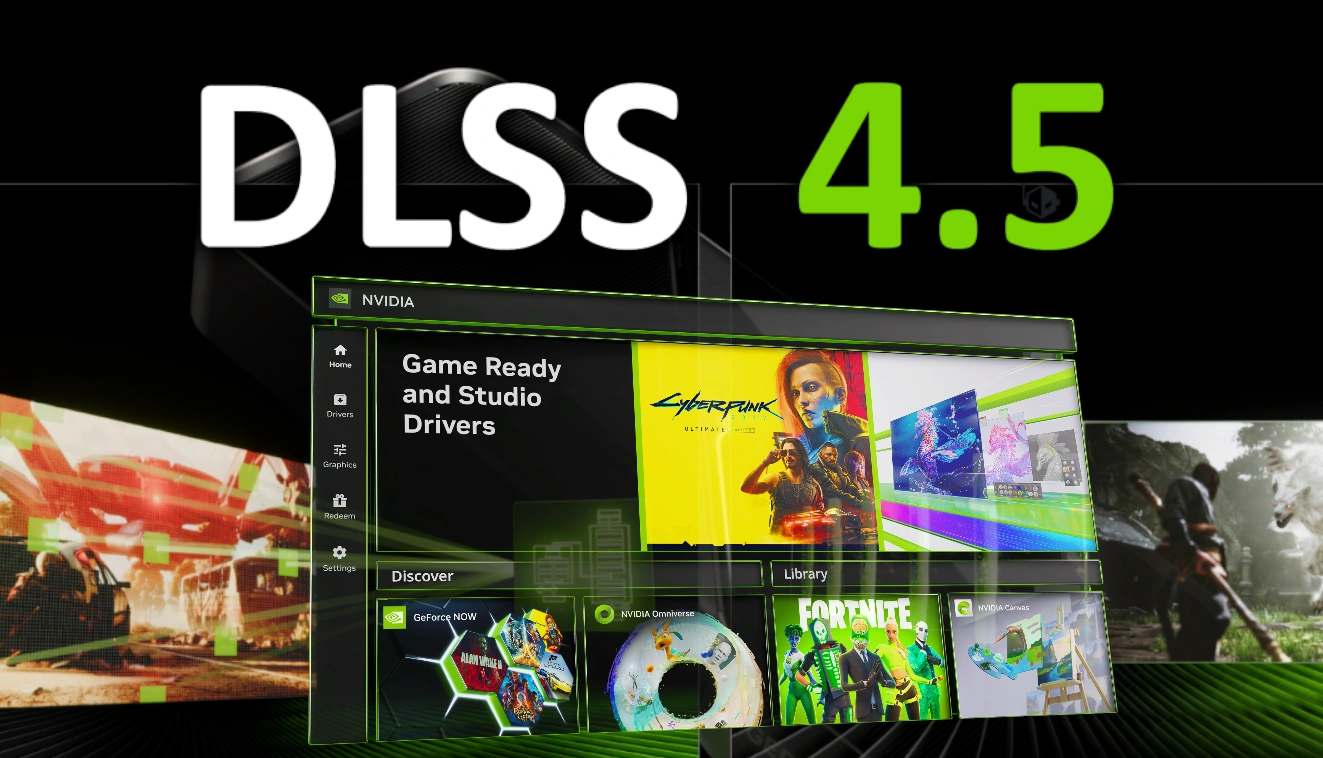 NVIDIA、DLSS 4.5をサポートする「NVIDIA App」の安定版を公開