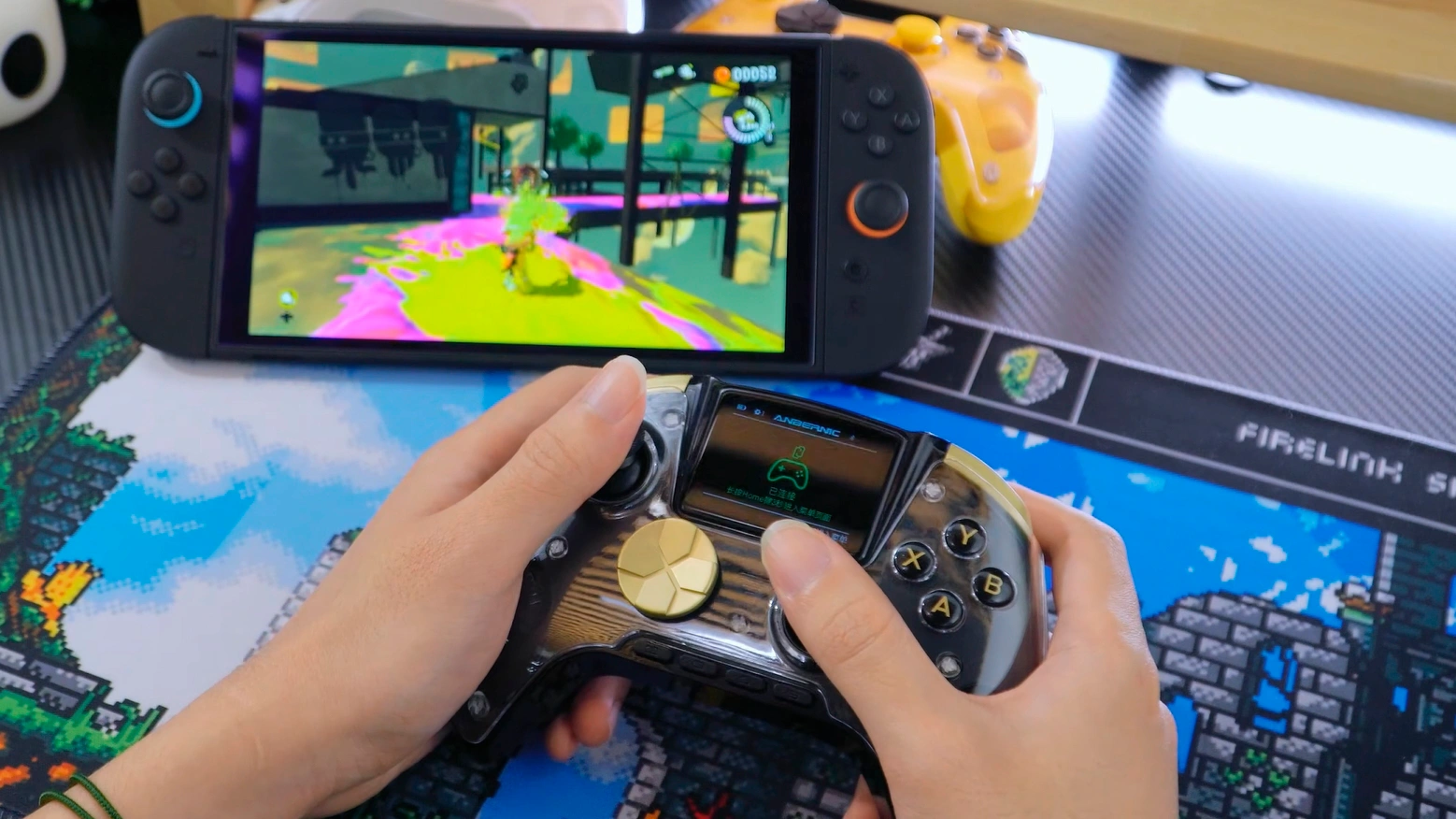 Anbernicが心拍数センサー付きディスプレイ内蔵ゲームパッドを発表