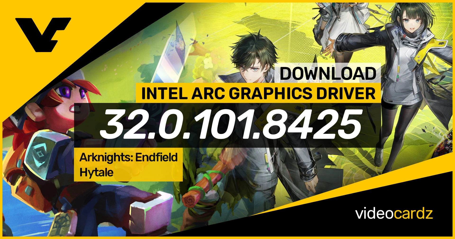 インテル、新ゲーム対応のベータ版GPUドライバー「Arc 32.0.101.8425」を公開