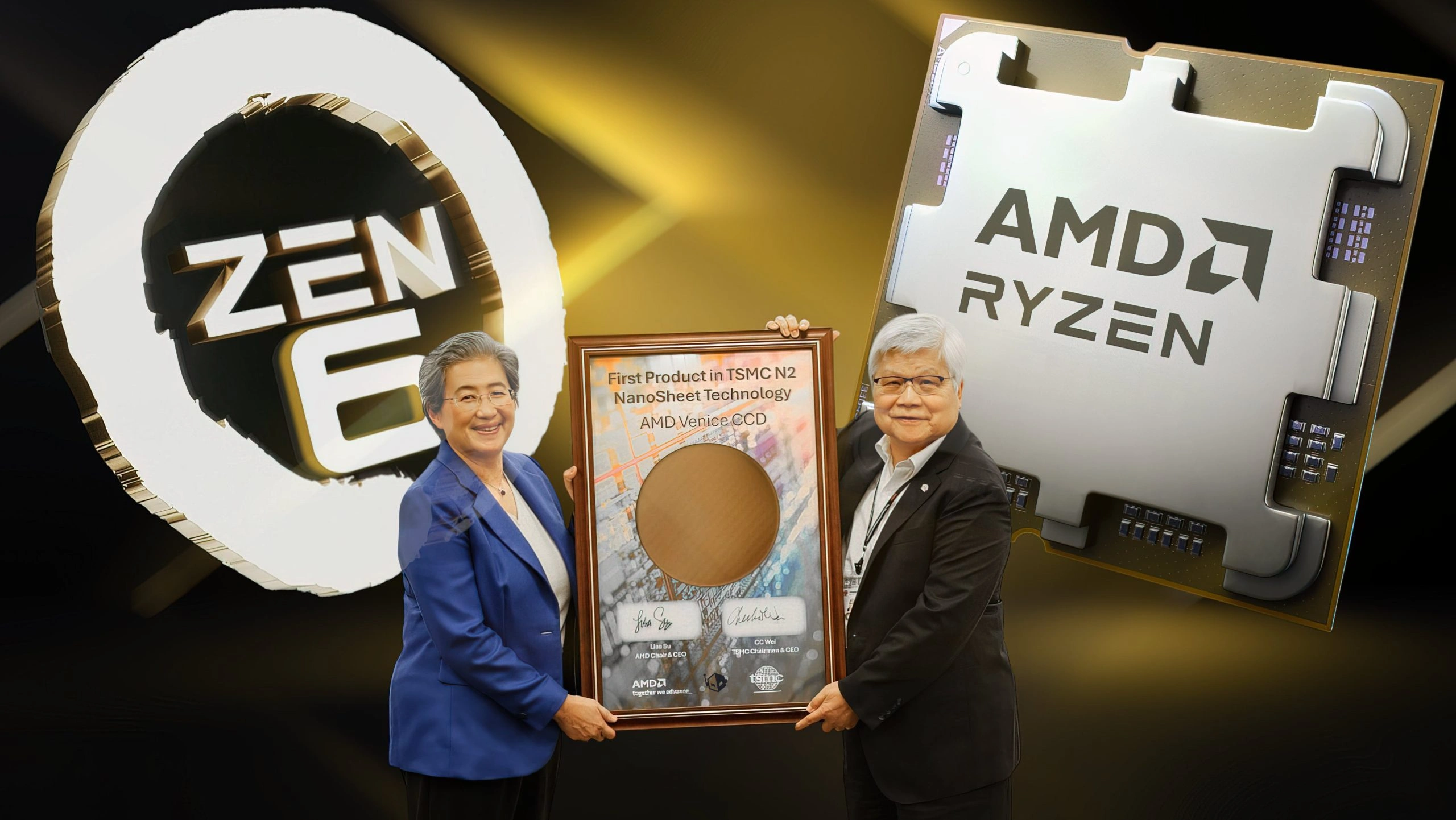 AMD Zen 6プロセッサー、チップレット内のコア密度が大幅に向上か